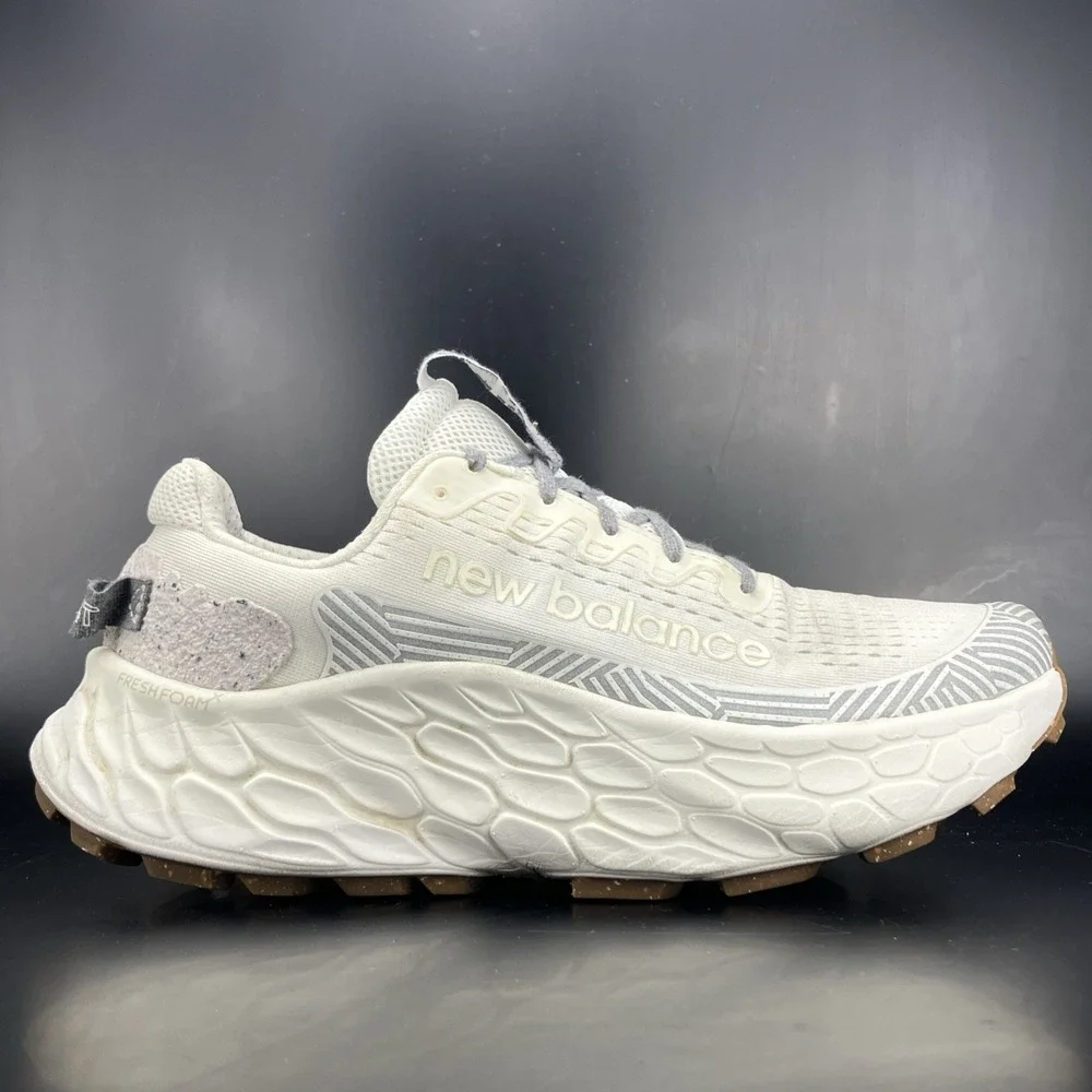 New Balance Fresh Foam X More Trail v3 - Men Size 10 'White Turtledove' MTMORUD3